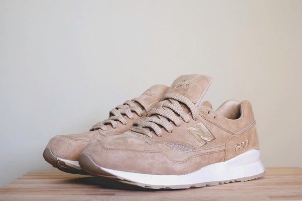 new balance schoenen beige